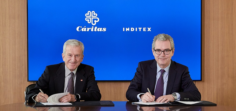 Inditex strengthens its alliance with Caritas