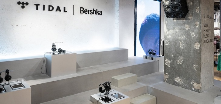 Bershka teams up with Tidal to open shop-in-shops