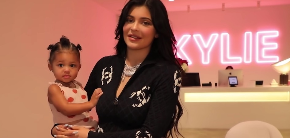 Kylie Jenner and Stormi join forces for makeup collab