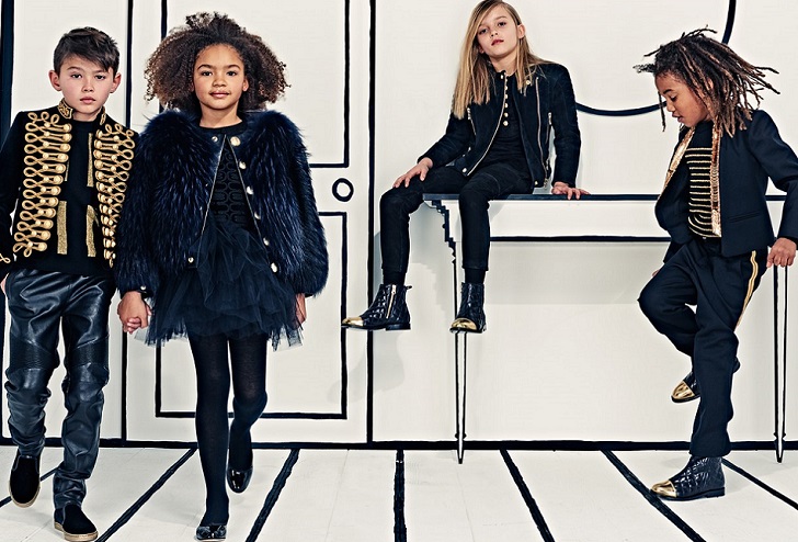 Balmain fuels childrenswear with Simonetta: opens first Balmain Kids stores