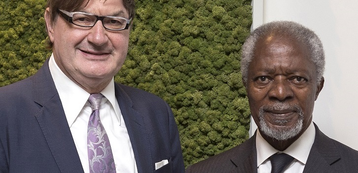 Kofi Annan steps into fashion business and guides Geox in sustainability