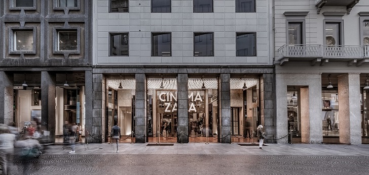 Zara store in Milano, Italy Inditex tops Dow Jones Sustainability Index for second year in a row