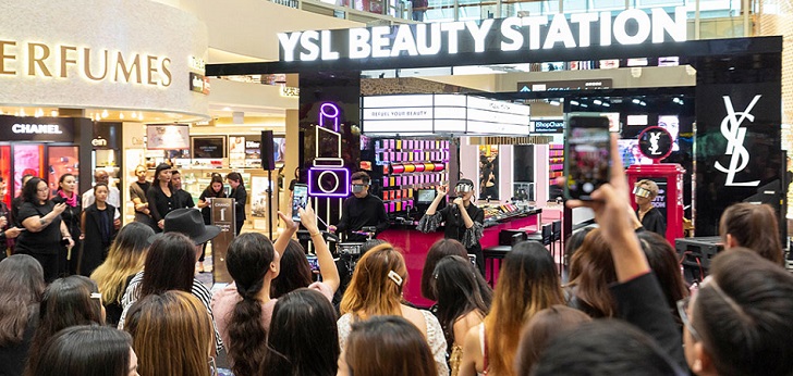 YSL opens first travel retail pop-up at Singapore airport
