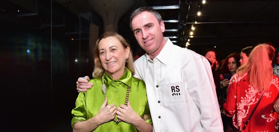 Prada: Raf Simons and Miucca Prada as co-creative directors