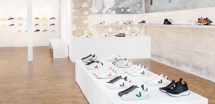 Veja bets for retail: opens its first store in Paris